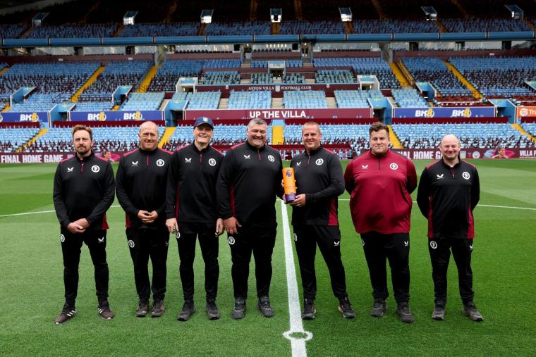 Aston Villa crowned Premier League Grounds Team of the Season